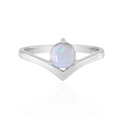 Australischer Opal-Silberring