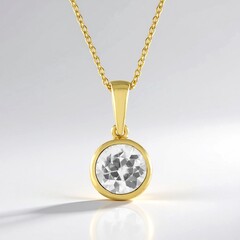 Collana in argento con Zircone