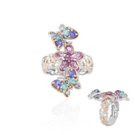 Edelstein-Silberring (Gems en Vogue)