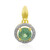 Gouden hanger met een Madagaskar Demantoid (John Ferry)