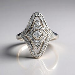 Anello in argento con Zircone