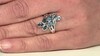 Zilveren ring met hemel-blauwe topaasstenen