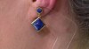 Pendientes en plata con Lapislázuli