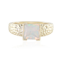 Anillo en oro con Ópalo Welo AAA (de Melo)