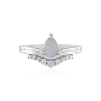 Anillo en plata con Ópalo de Australia