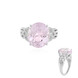 Anello in argento con Kunzite