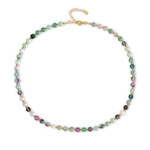 Collana in argento con Fluorite