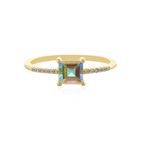 Moonlight Topaz Silver Ring