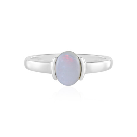 Australian Opal Silver Ring