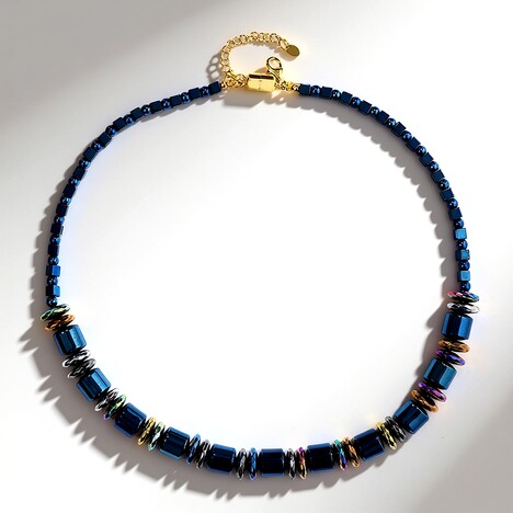 Collana in argento con Ematite Mistica