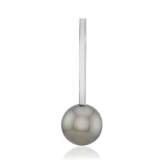 Pendentif en argent et Perle de culture de Tahiti