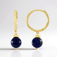 Orecchini in argento con Lapislazzuli