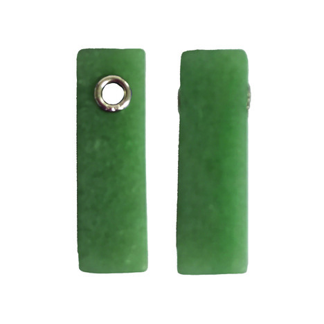 Green Aventurine Silver Pendant (MONOSONO COLLECTION)