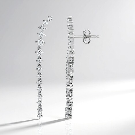 Orecchini in argento con Zircone