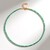 Collier en argent et Emeraude de Zambie