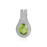 Colgante en plata con Peridoto