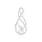 Zilveren hanger met een danburiet (de Melo Essence)