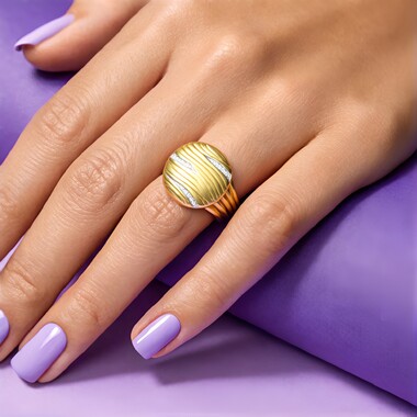 Zilveren ring met I1 (G) Diamanten (Annette)