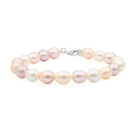 Süßwasserzuchtperlen-Silberarmband (TPC)