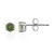 Pendientes en plata con Peridoto de Birmania