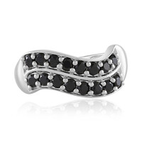 Anello in argento con Spinello Nero