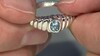 Zilveren ring met een Mozambiqe aquamarijn (Pallanova)