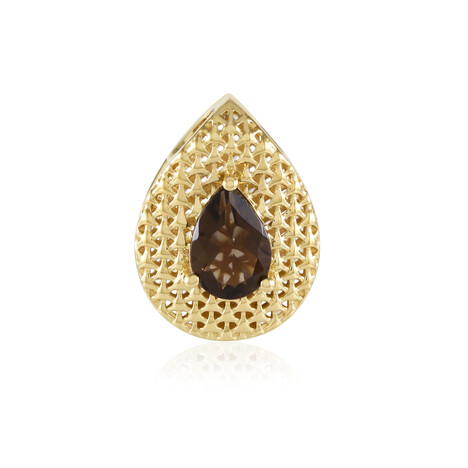 Ciondolo in argento con Quarzo Fumè (MONOSONO COLLECTION)