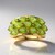 Bague en argent et Vésuvianite