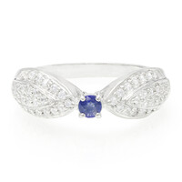 Bague en argent et Saphir de Kanchanaburi