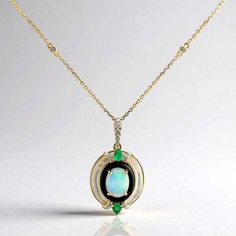 Collana in oro con Madreperla (CIRARI)