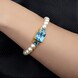9K Marambaia Topaz Gold Bracelet (Michelle Albala)