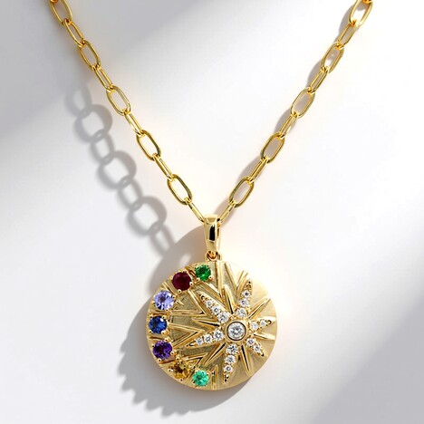 Collana in oro con Ametista (CIRARI)