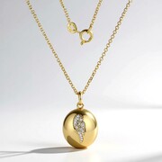 Collana in argento con Zircone (Adela Silber)