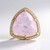 Ciondolo in oro con Kunzite Patroke (de Melo)