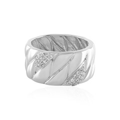 Bague en argent et Zircon (de Melo)