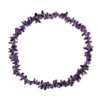 Collana in argento con Ametista Zambiana