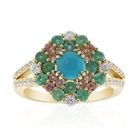 Bague en or et Turquoise (Adela Gold)