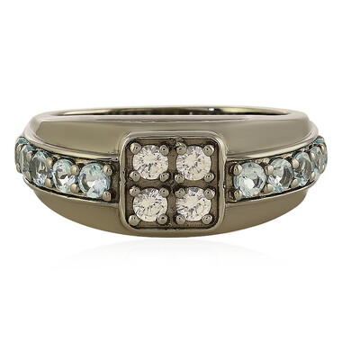 Bague en argent et Zircon