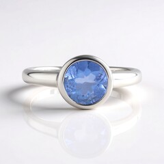 Anello in argento con Fluorite Cangiante