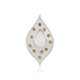 Pendentif en argent et Opale Welo (Adela Silber)