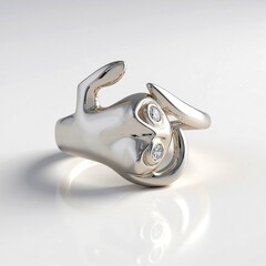 Anello in argento con Zircone