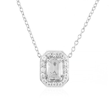 Collana in argento con Zircone
