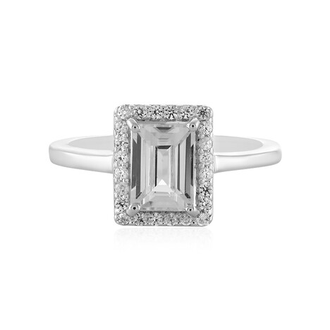 Anello in argento con Zircone