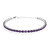Sambia-Amethyst-Silberarmband