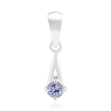 Ciondolo in argento con Tanzanite Rosa