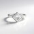 Anello in argento con Topazio Bianco