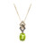 Dashihe-Peridot-Goldhalskette