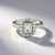 Anello in argento con Zircone