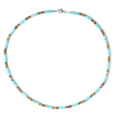 Collana in argento con Diaspro Paesaggio