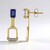 Orecchini in oro con Tanzanite (de Melo Gold)